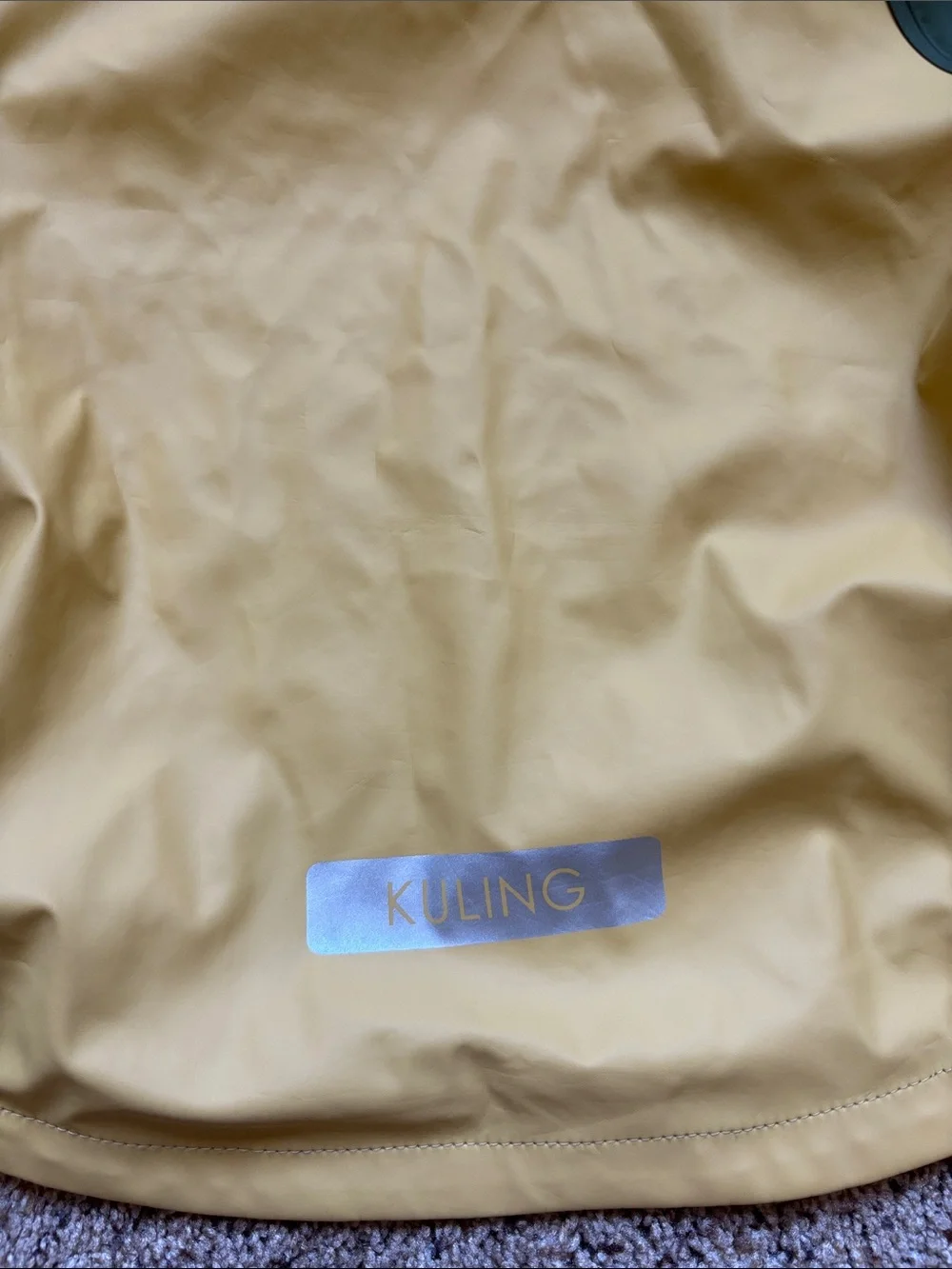 Kuling colorblock rain jacket